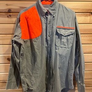 Boyt Mens Jacket Medium Khaki Orange Guide Series Hunting Game Coat